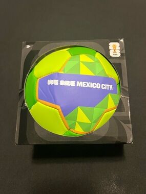 Official FIFA World Cup 2026 Mexico City Mini Soccer Ball Size 1 Capelli Sport